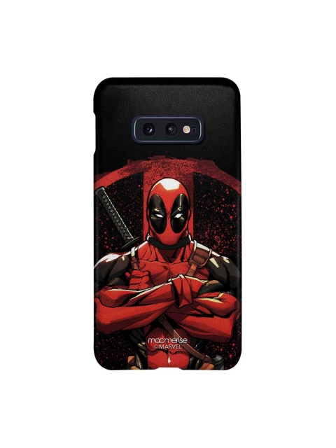

macmerise Black & Red Marvel Comics Deadpool Stance Samsung Galaxy S10E Back Case