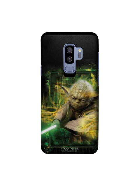 macmerise Black & Green Star Wars Furious Yoda Sublime Samsung Galaxy S9 Plus Back Case
