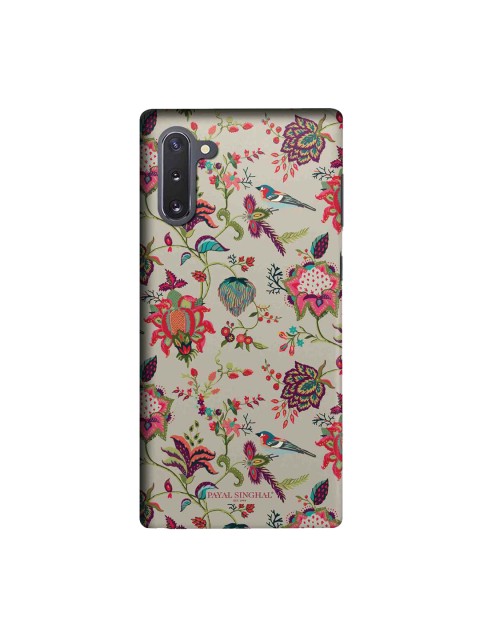 

macmerise Beige & Red Payal Singhal Chidiya Sublime Samsung Galaxy Note 10 Back Case