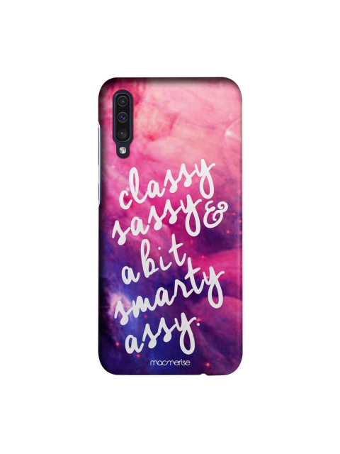 

macmerise Pink & Blue Smarty Assy Sublime Samsung A50 Back Cover