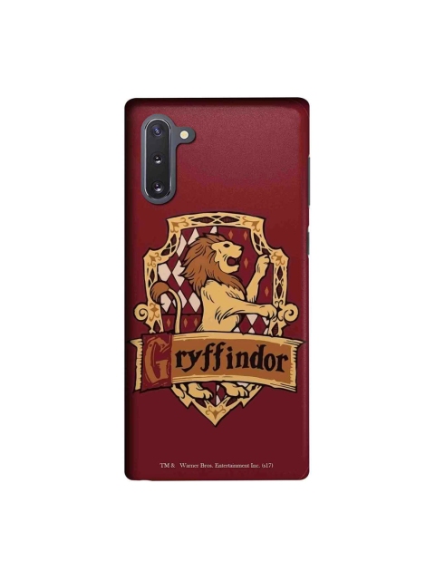 

macmerise Red & Brown Harry Potter Crest Gryffindor Sublime Samsung Galaxy Note 10 Back Case