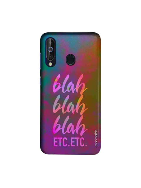 

macmerise Magenta & Green Blah Blah Sublime Samsung Galaxy M40 Back Case