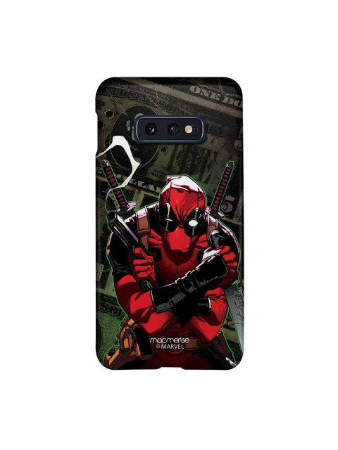 

macmerise Red & Black Marvel Comics Deadpool Dollar Sublime Samsung Galaxy S10E Back Case
