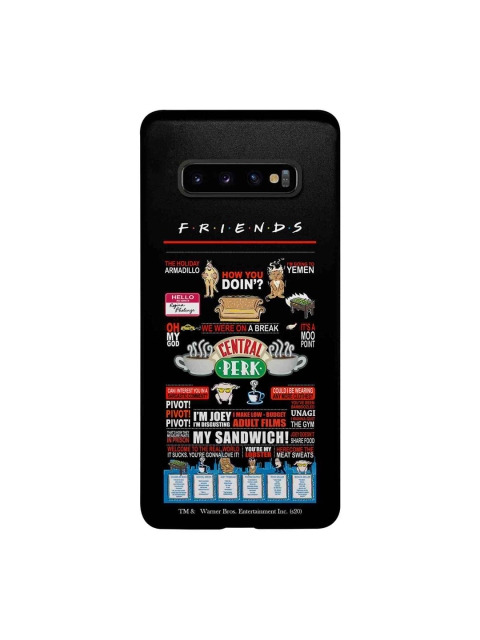 macmerise Black & Red Friends Favorites Sublime Samsung Galaxy S10 Plus Back Case