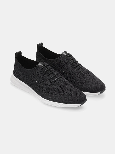 

Cole Haan Women Black Woven Design Sneakers