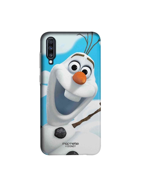 

macmerise Blue & White Disney Oh Olaf Sublime Samsung Galaxy A70 Back Case