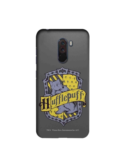 

macmerise Grey & Purple Harry Potter Crest Hufflepuff Xiaomi Poco F1 Back Case