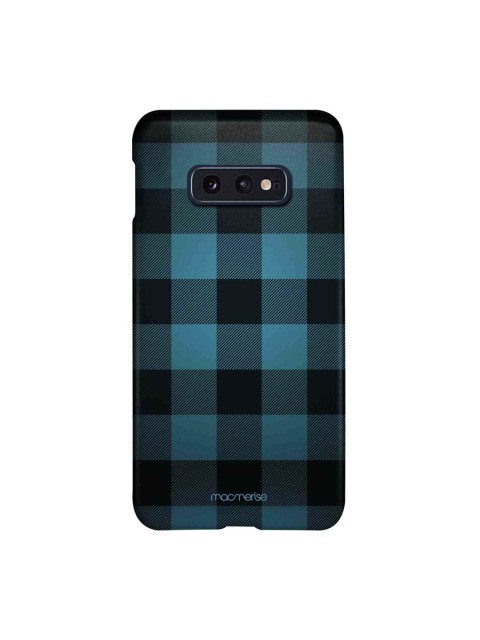 

macmerise Blue & Black Checkmate Illustration Sublime Samsung Galaxy S10E Case