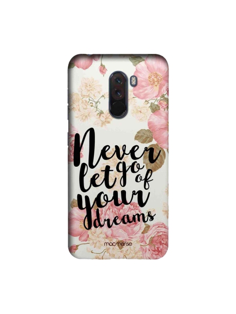 

macmerise Grey & Pink Your Dreams Xiaomi Poco F1 Back Case