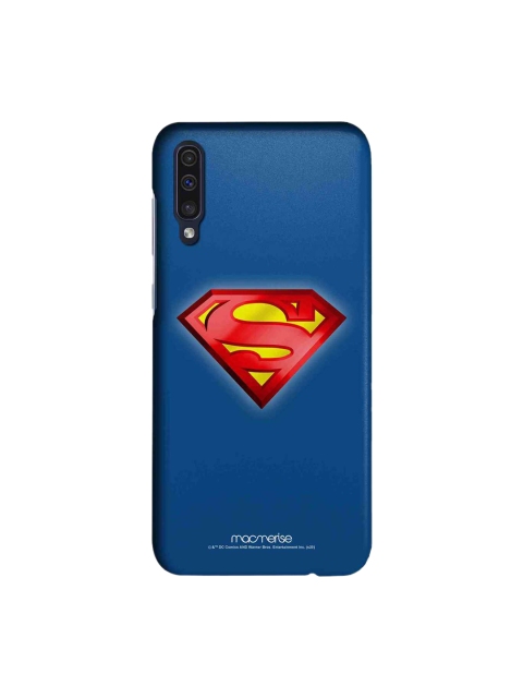 

macmerise Blue & Red Logo Superman Sublime Samsung A50 Back Cover