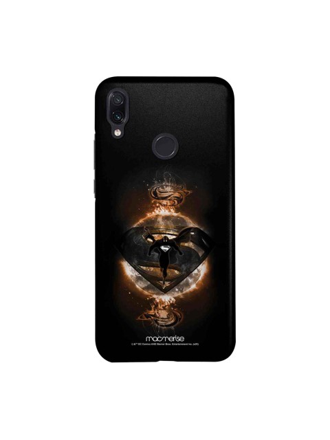 

macmerise Black & Yellow DC Comics Superman Rage Sublime Xiaomi Redmi Note 7 Back Case