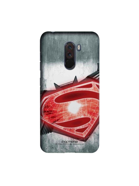 

macmerise Grey & Red DC Comics Legends Will Collide Sublime Xiaomi Poco F1 Back Case