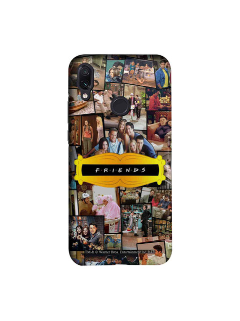 

macmerise Beige & Yellow Friends Collage Xiaomi Redmi Note 7 Back Case