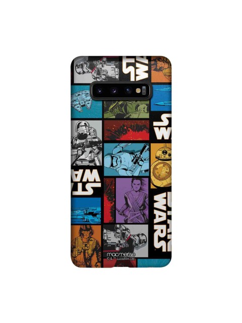 

macmerise Multicolored Star Wars The Force Awakens Sublime Samsung Galaxy S10 Plus Case, Multi