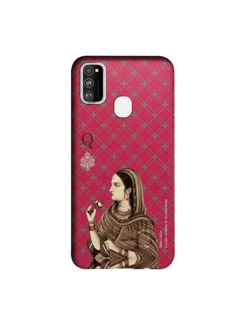 

macmerise Pink & Brown India Circus Ban Ja Rani Sublime Samsung Galaxy M30S Back Case