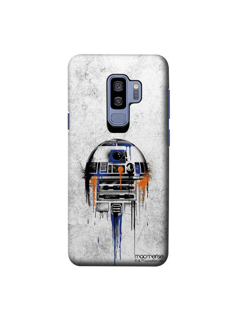 

macmerise Grey & Black Star Wars Astro Droid Sublime Samsung Galaxy S9 Plus Back Case