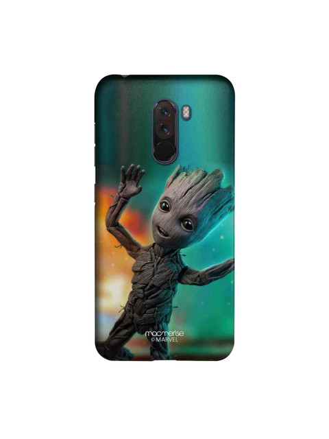 

macmerise Green & Grey Marvel Comics Baby Groot Dance Sublime Xiaomi Poco F1 Back Case