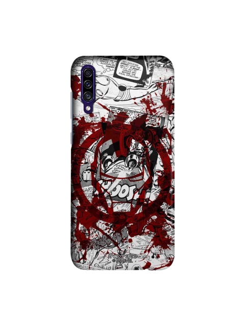 

macmerise Red & Black Marvel Comics Splash Out Ironman Sublime Samsung Galaxy A30S Back Case