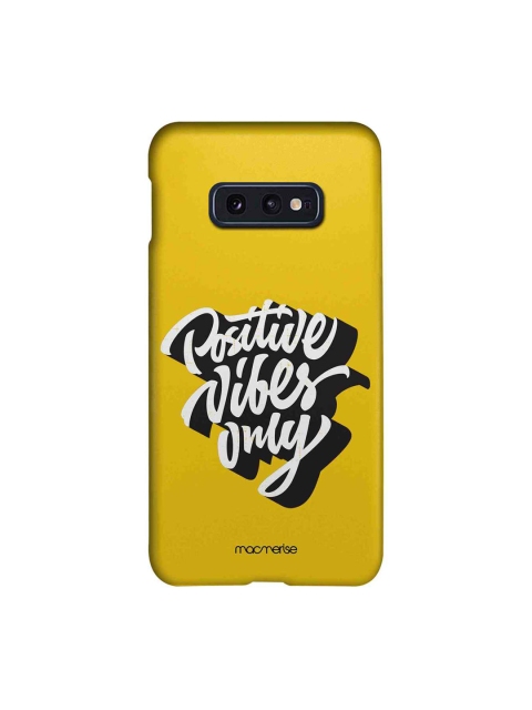

macmerise Yellow & White Positive Vibes Sublime Samsung Galaxy S10E Back Case