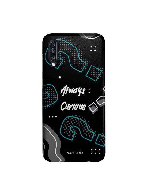 

macmerise Black & Grey Always Curious Sublime Samsung Galaxy A70 Back Cover