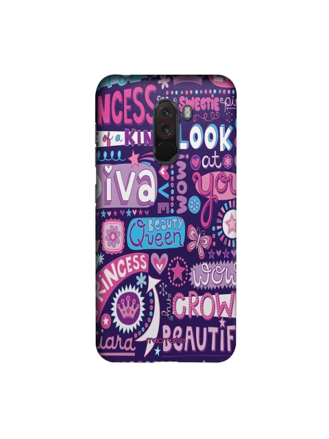 

macmerise Purple & Pink Diva Diaries Sublime Xiaomi Poco F1 Back Case