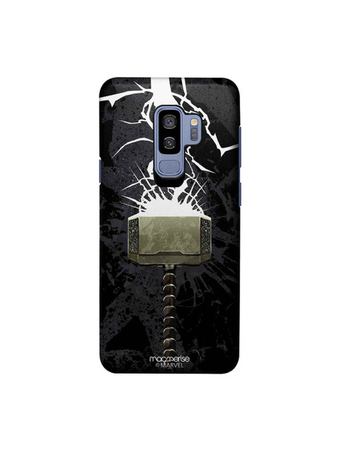 

macmerise Black & White Marvel Comics The Thunderous Hammer Sublime Samsung Galaxy S9 Plus Back Case
