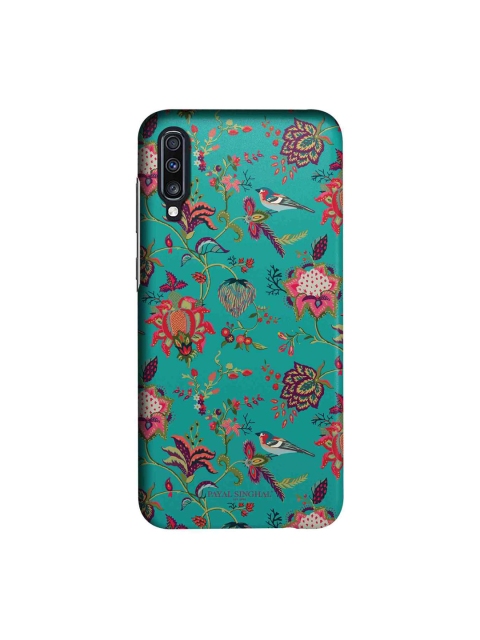 

macmerise Green & Red Payal Singhal Chidiya Sublime Samsung A70 Back Cover