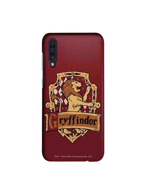 

macmerise Red & Beige Harry Potter Crest Gryffindor Sublime Samsung A50 Back Cover