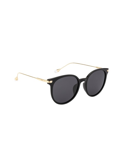 

Ted Smith Women Round Polarised and UV Protected Sunglasses TS-S201952_C1, Grey