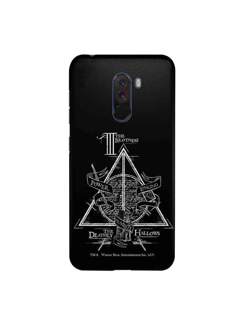 

macmerise Black & White Harry Potter The Deathly Hallows Sublime Xiaomi Poco F1 Back Case