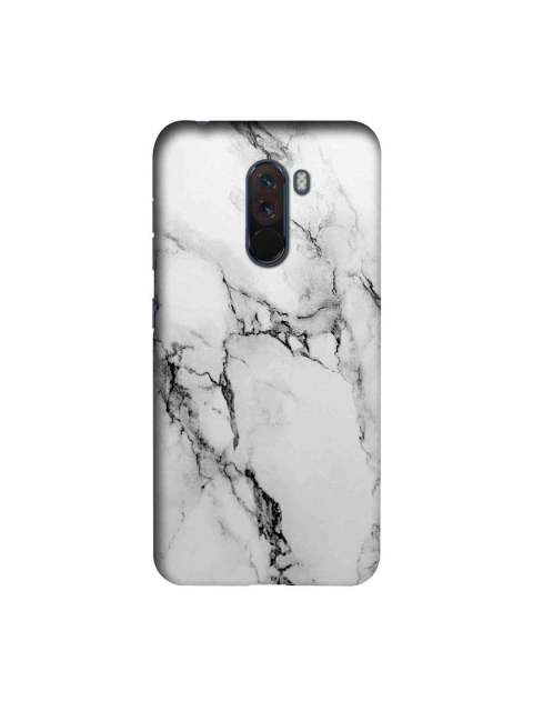 

macmerise White & Black Speciality Materials Marble Lu Sublime Xiaomi Poco F1 Back Cover