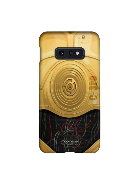 

macmerise Brown & Black Star Wars Attire C3PO Sublime Samsung Galaxy S10E Back Case