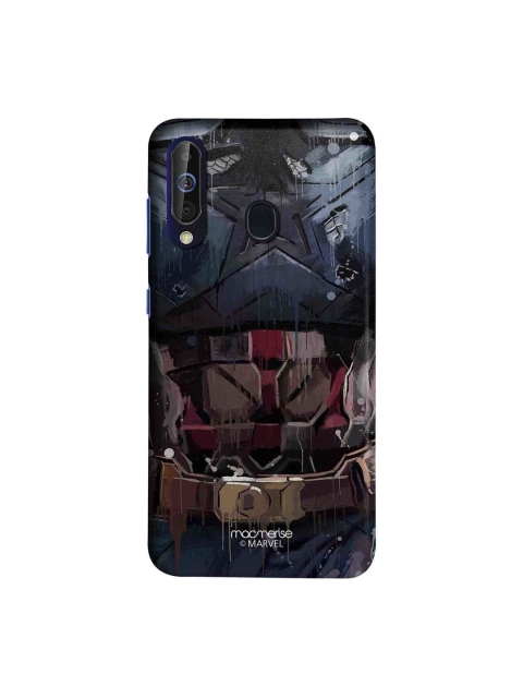 

macmerise Blue & Black Marvel Comics Grunge Suit Steve Sublime Samsung Galaxy M40 Back Case