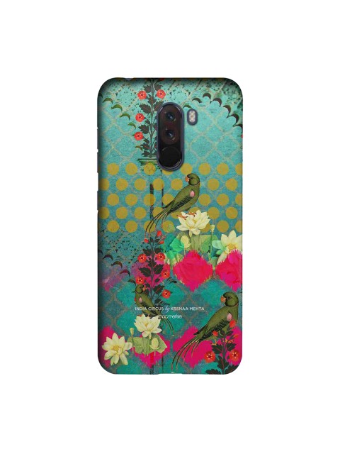 

macmerise Green & Pink India Circus Mitthu Miya Sublime Xiaomi Poco F1 Back Case