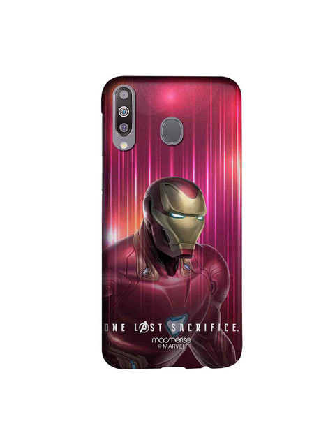 

macmerise Pink & Red Marvel Comics One Last Sacrifice Sublime Samsung Galaxy M30 Back Case