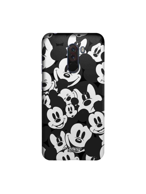 macmerise Black & White Disney Mickey Smileys Sublime Xiaomi Poco F1 Back Case