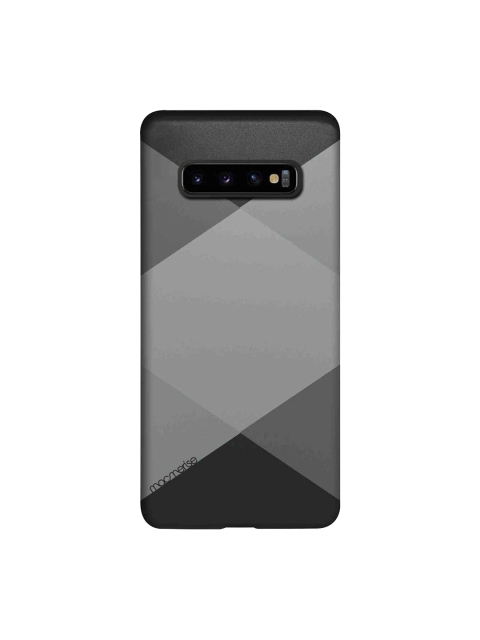 

macmerise Black & Grey Criss Cross Sublime Samsung Galaxy S10 Plus Back Case