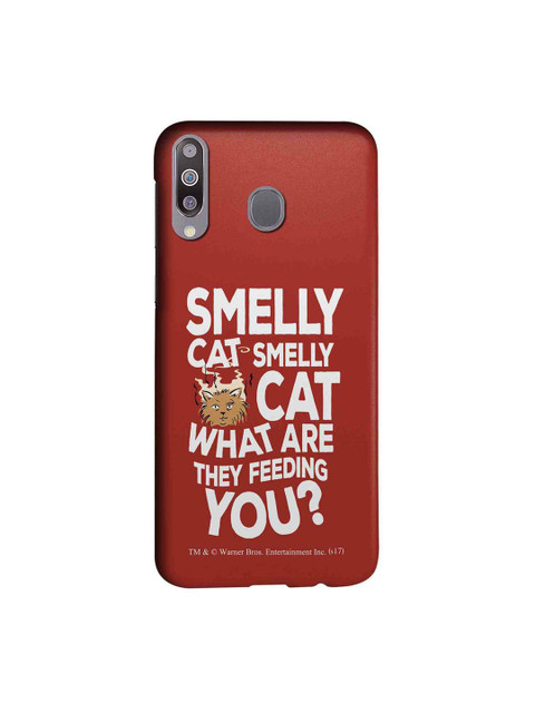 

macmerise Red & White Friends Smelly Cat Sublime Samsung Galaxy M30 Back Case