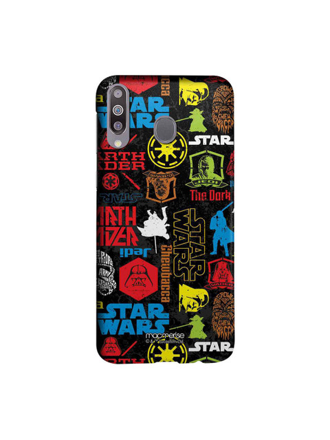 

macmerise Multicoloured Star Wars Mashup Sublime Sublime Samsung Galaxy M30 Back Case, Multi