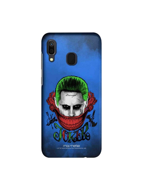 

macmerise Blue & Red DC Comics Damaged Joker Sublime Samsung Galaxy A30 Back Case