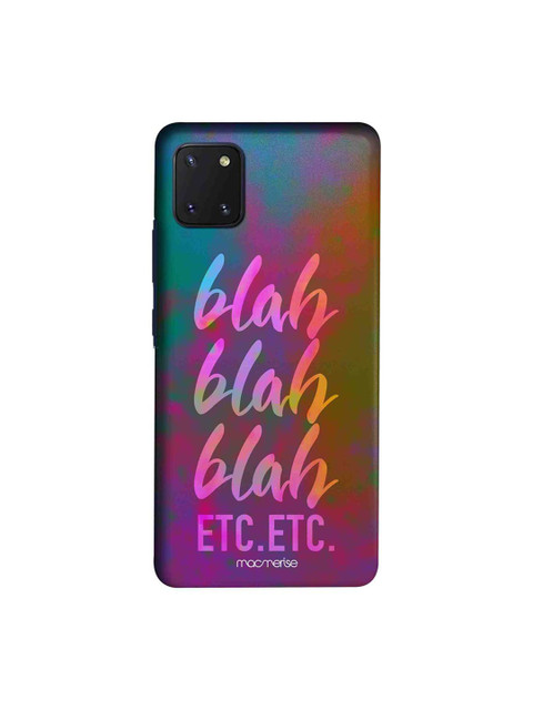 

macmerise Pink & Blue Blah Blah Sublime Samsung Galaxy Note 10 Lite Case