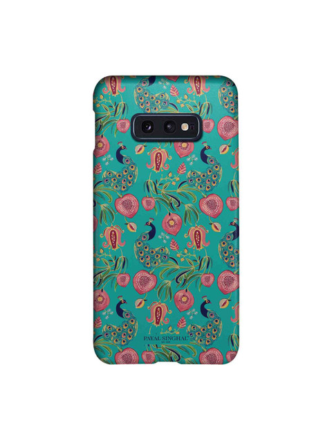 

macmerise Teal Green & Pink Payal Singhal Anaar & Mor Sublime Samsung Galaxy S10E Back Case
