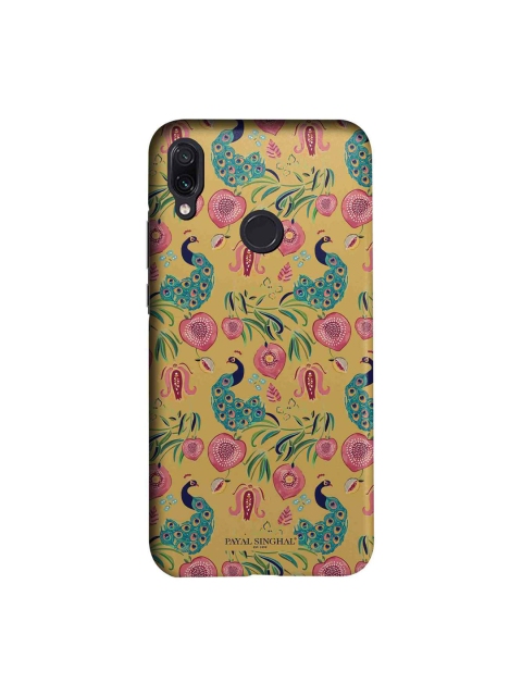 

macmerise Mustard Yellow & Pink Payal Singhal Anaar & Mor Sublime Xiaomi Redmi Note 7 Back Case