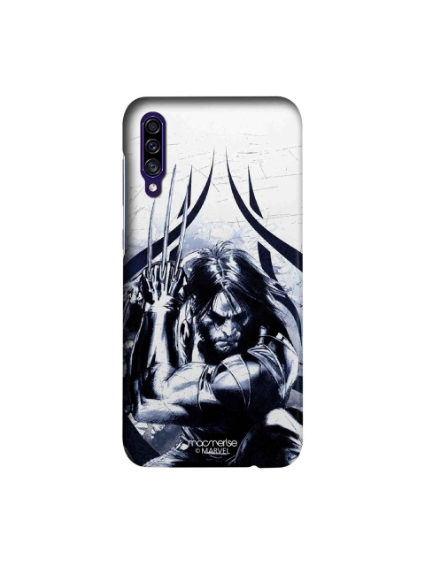 

macmerise White & Black Marvel Comics Lethal Logan Sublime Samsung Galaxy A30S Back Case