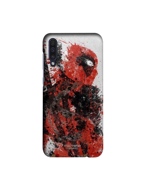 

macmerise Red & Black Marvel Comics Pool Strokes Sublime Samsung A50 Back Case