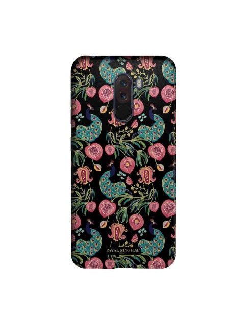 

macmerise Mustard Black & Pink Payal Singhal Anaar & Mor Sublime Xiaomi Poco F1 Back Case