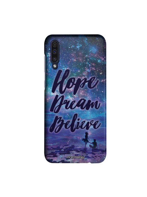 

macmerise Blue & Purple Hope Dream Believe Sublime Samsung A50 Back Cover