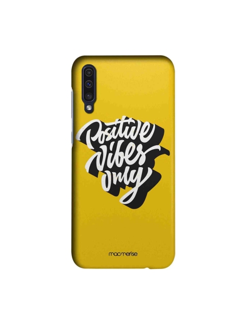 

macmerise Yellow & White Positive Vibes Sublime Samsung Galaxy A50 Back Case