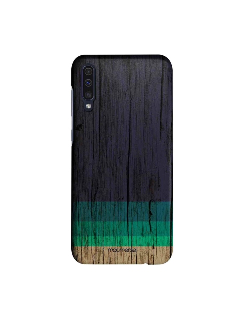 

macmerise Blue & Grey Wood Stripes Sublime Samsung Galaxy A50 Back Case