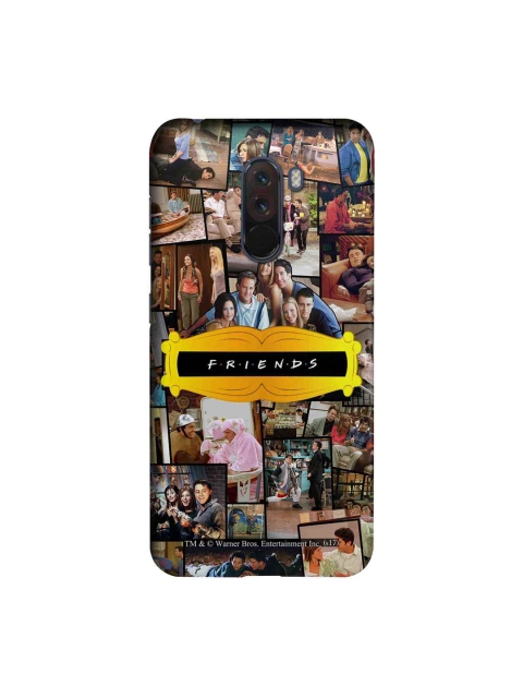 

macmerise Beige & Yellow Friends Collage Xiaomi Poco F1 Back Case
